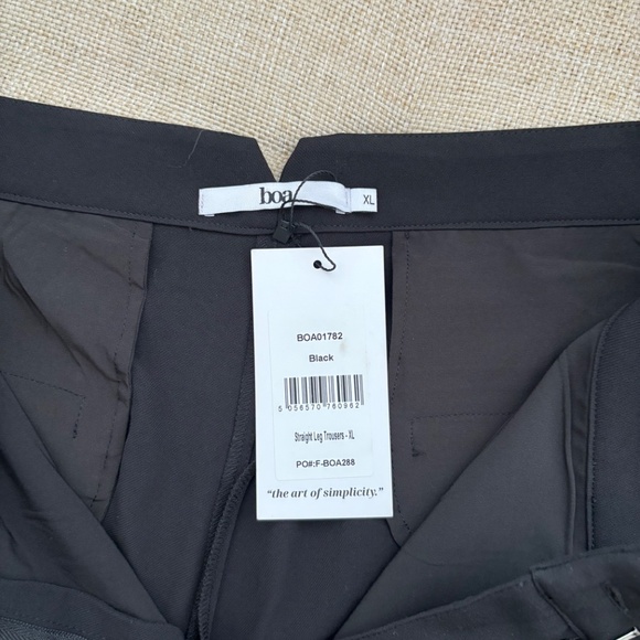 NWT Because of Alice BOA Strapless Peplum Bodice + Effortless Wide Leg Trouser - Picture 9 of 14